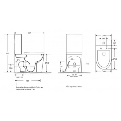 INODORO COMPACTO BST