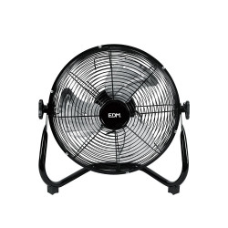 Ventilador industrial de suelo. color negro 40w, 57,7 db, aspas ø30 x 41 cm
