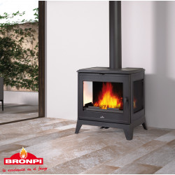 ESTUFA DE LEÑA BURY-14 DE FUNDICIÓN