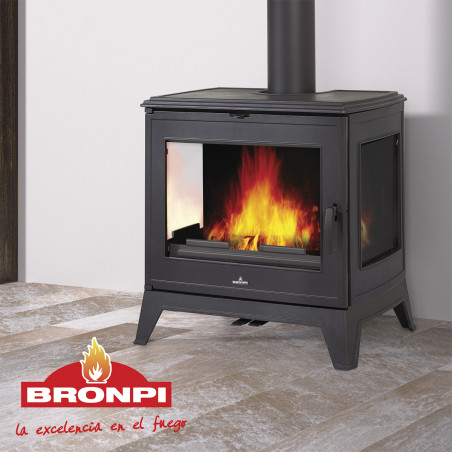 ESTUFA DE LEÑA BURY-14 DE FUNDICIÓN